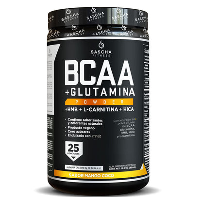 Sascha Fitness BCAA sabor Mango Coco