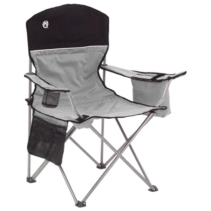 Coleman Silla Plegable con Hielera Integrada - Gris - Negro - Silla