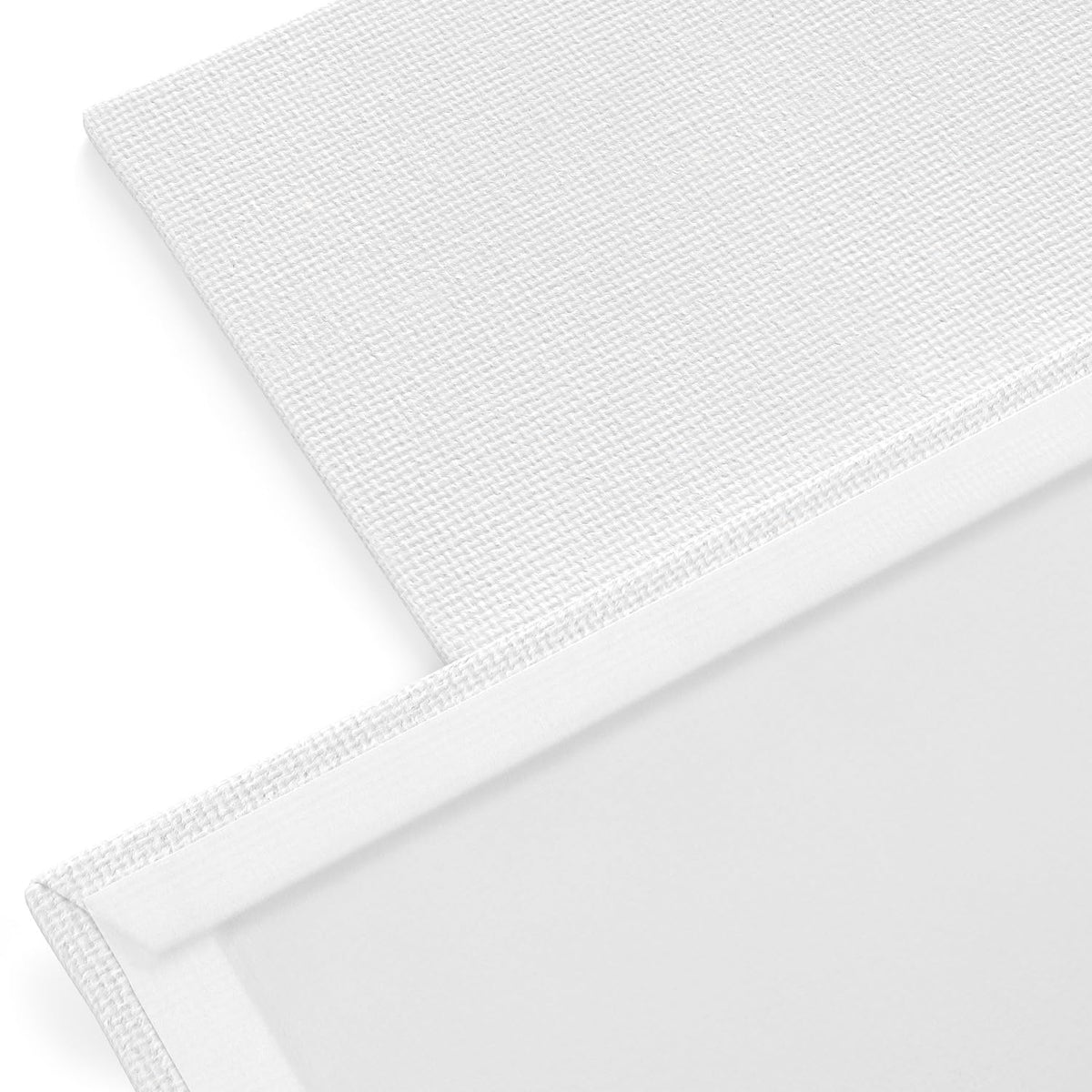 Arteza Paneles de lienzo para pintar cuadros, 8x8” (20,3x20,3 cm), pack de 14 lienzos imprimados sin ácido, 100% algodón, para óleo y medios húmedos, artista profesional, aficionado y principiante