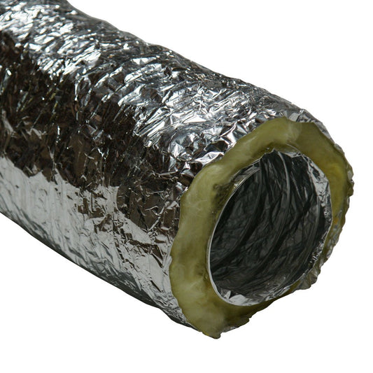 Rubber-Cal Manguera de conducto de ventilación HVAC aislada-Flex, 30.5 cm por 60.8 cm