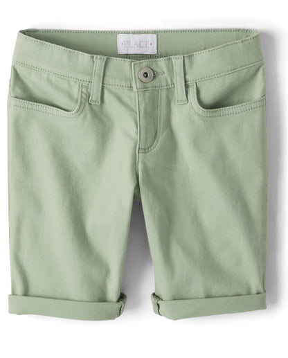 The Children's Place Pantalón Corto Skimmer para Niña - Rosado - 8