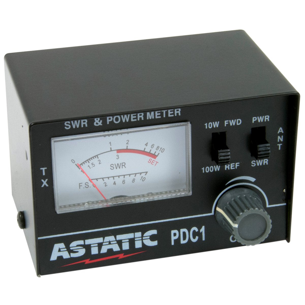 Astatic Medidor SWR 100 W Analógico 3 Funciones Radio CB Negro 302-01637