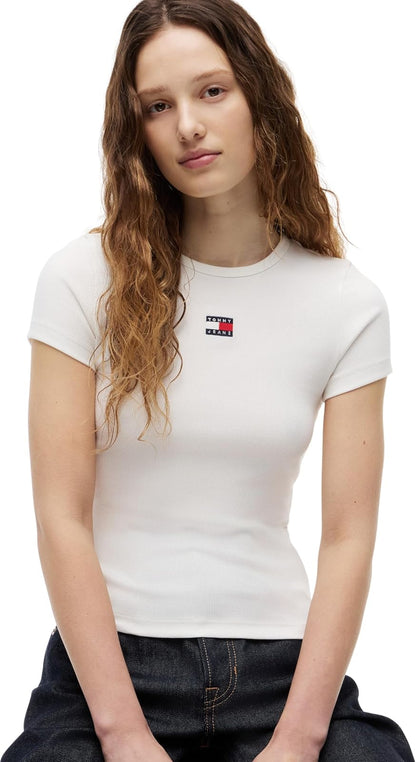Tommy Jeans Playera Manga Corta para Mujer