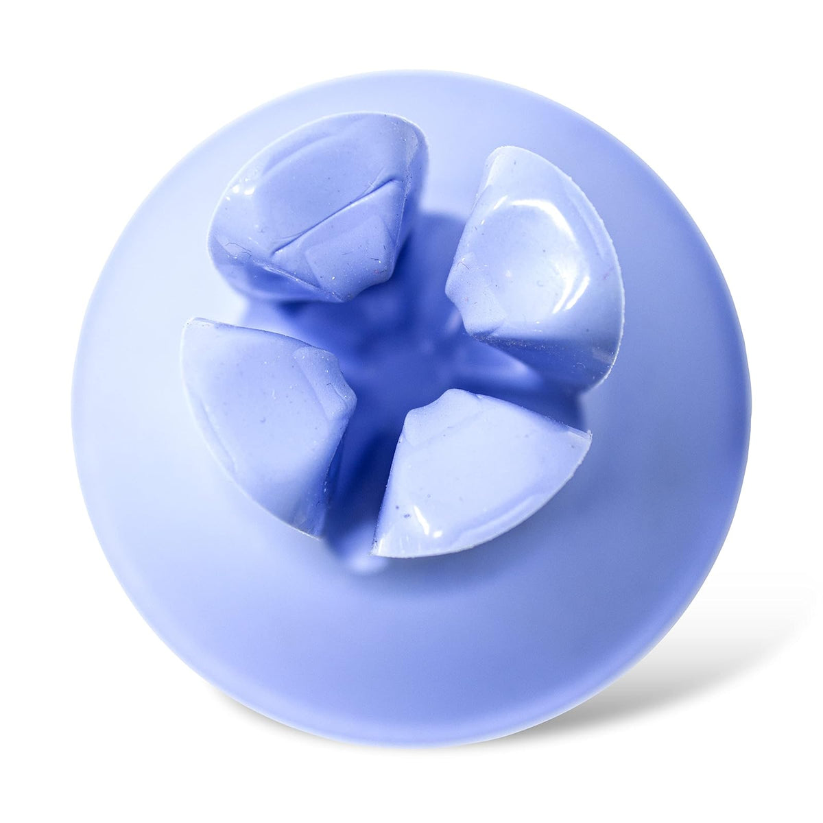 Radius The Doc - Soporte para Cepillo para Polvo de Dientes o maquinilla de Afeitar de Varios Colores, 1 Unidad, 100% reciclable y Apto para lavaplatos, sin BPA, Soporte de Ventosa, Color Azul