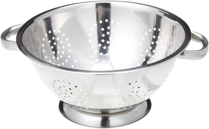 Excelsteel 242 5-Quart Stainless Steel Colander