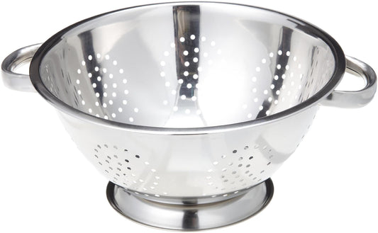 Excelsteel 242 5-Quart Stainless Steel Colander