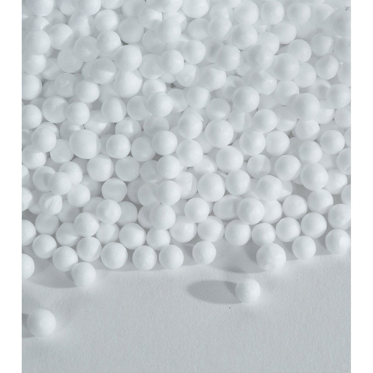 Fairfield Poly-Fil - abalorio de polietileno de alta calidad, relleno para animales de peluche, juguetes y muñecas, ideal para floam y slime, relleno de puf, bolsa de 2.8 onzas