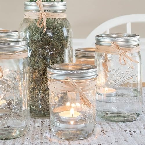 Stonebriar Paquete de 100 velas de té sin perfume con 6-7 horas de tiempo de combustión extendido