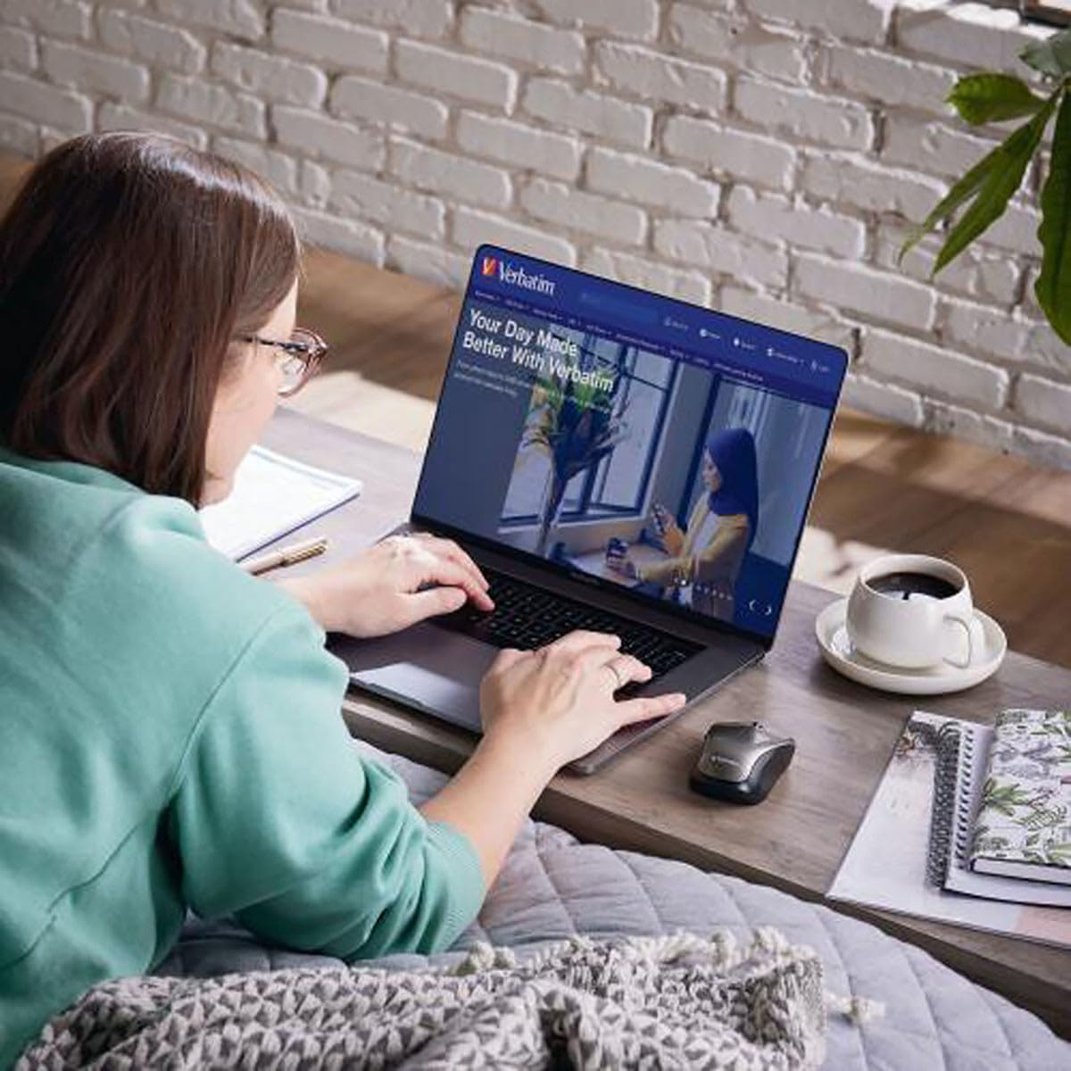 Verbatim Mouse Multi-Trac inalámbrico silencioso USB-C™ – Grafito