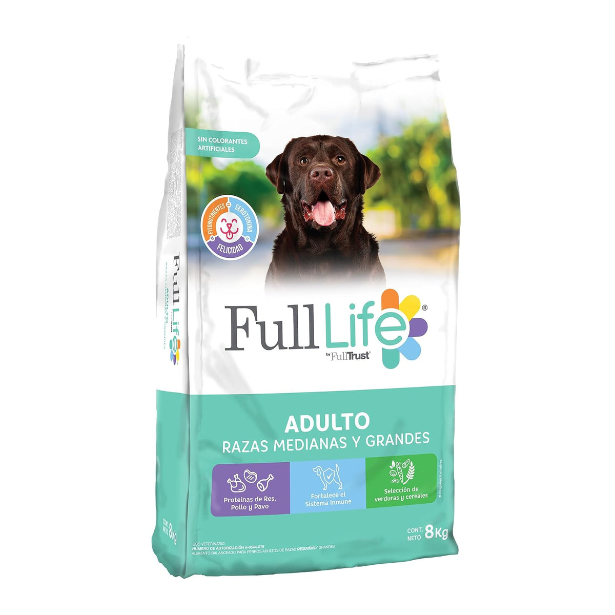 Alimento seco para Perro FullLife Adulto 8KG