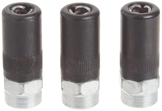 DEWALT DCGG5701-3) - Acoplador de pistola de engrasa, resistente, NPT, 1/8 pulgadas, paquete de 3