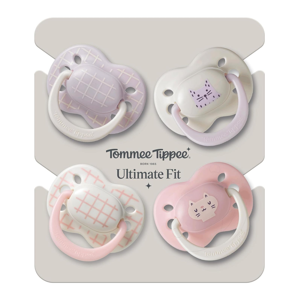 Tommee Tippee Chupón Ultimate Fit 0-6 Meses 4 Unidades Silicona