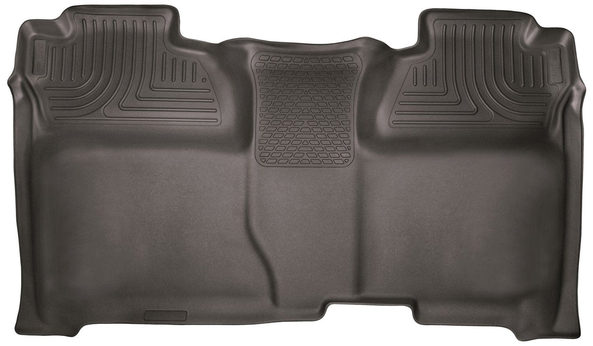 Husky Liners Revestimiento de Piso Frontal, Solo Doble Cabina, Cocoa, Floor Liners - Second Seat (Full Coverage) - Cocoa - Floor Liners - Second Seat (Full Coverage) - Solo doble cabina