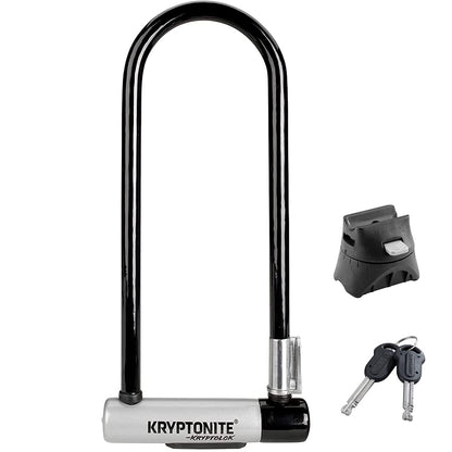 Kryptonite Kryptolok - Candado Largo para Bicicleta de 12,7 mm con Soporte FlexFrame-U
