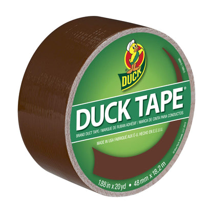 Duck Tape Cinta Adhesiva Multiusos - marrón - 1 rollo, 20 yardas