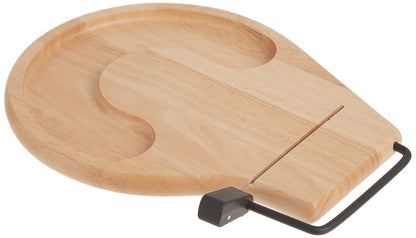 Prodyne Tabla para Quesos con Cortador, Madera de Haya - Beechwood with Tray