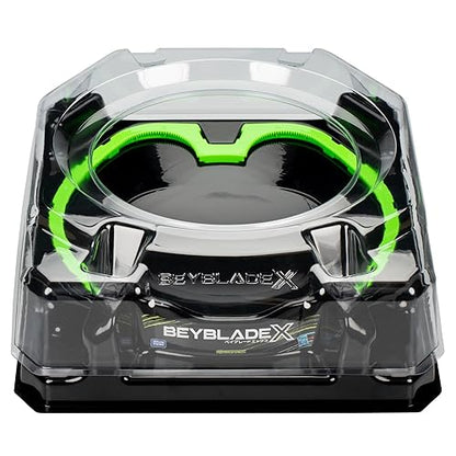Beyblade X Xtreme Juego de Batalla con Arena con riel X-Celerator, 2 Juguetes de Punta giratoria Derecha, 2 lanzadores, Juguetes para niños y niñas, 8 +