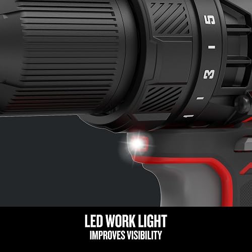 CRAFTSMAN - V20* Kit de taladro/desarmador inalámbrico (CMCD700C1)