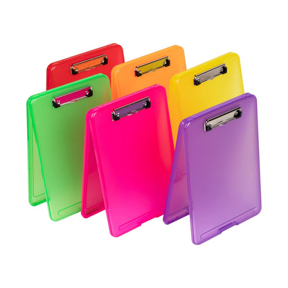 Mind Reader TRACLIP-ASST extensión de la garantía, 6 Pack Translucent, 1