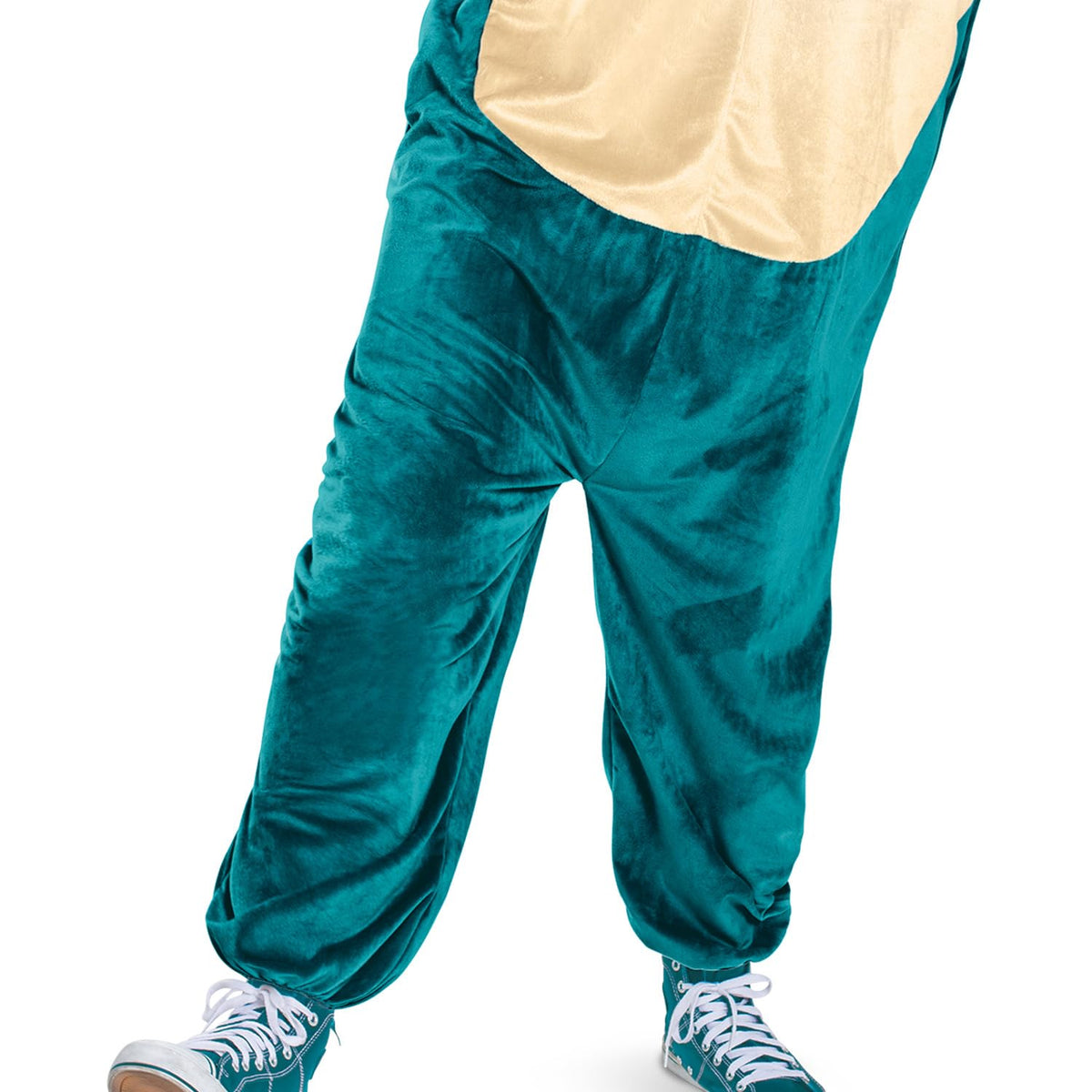 Disfraz de Snorlax, disfraz oficial de Pokemon clásico para adultos, talla L/XL, azul
