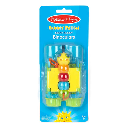 Melissa & Doug Sunny Patch Giddy Buggy Binoculares De Insecto • 4 X 25 Potencia De Ampliación, Juguete Imaginativo