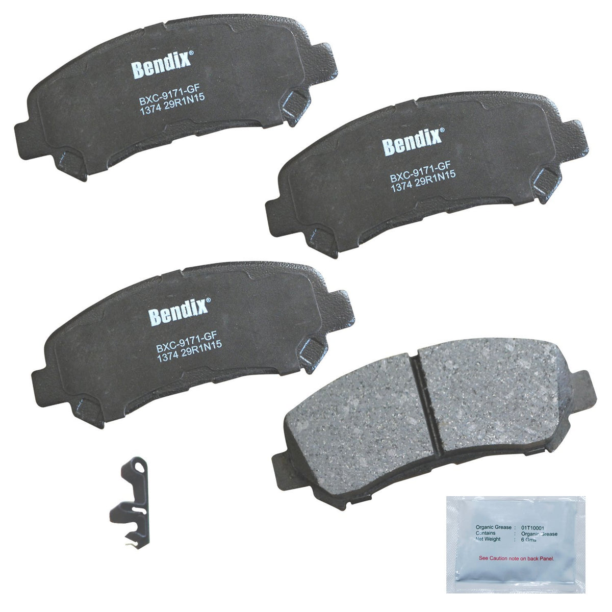 Bendix Priority 1 Pastillas de Freno de Cerámica - CFC1374