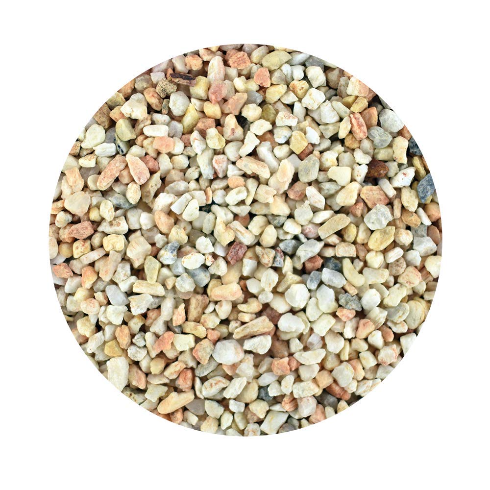Lomas Arena Silica Grano Fino para Peceras con 3 Kilos + Grava Grano Medio para Acuarios o Peceras con 3 Kilosgramos