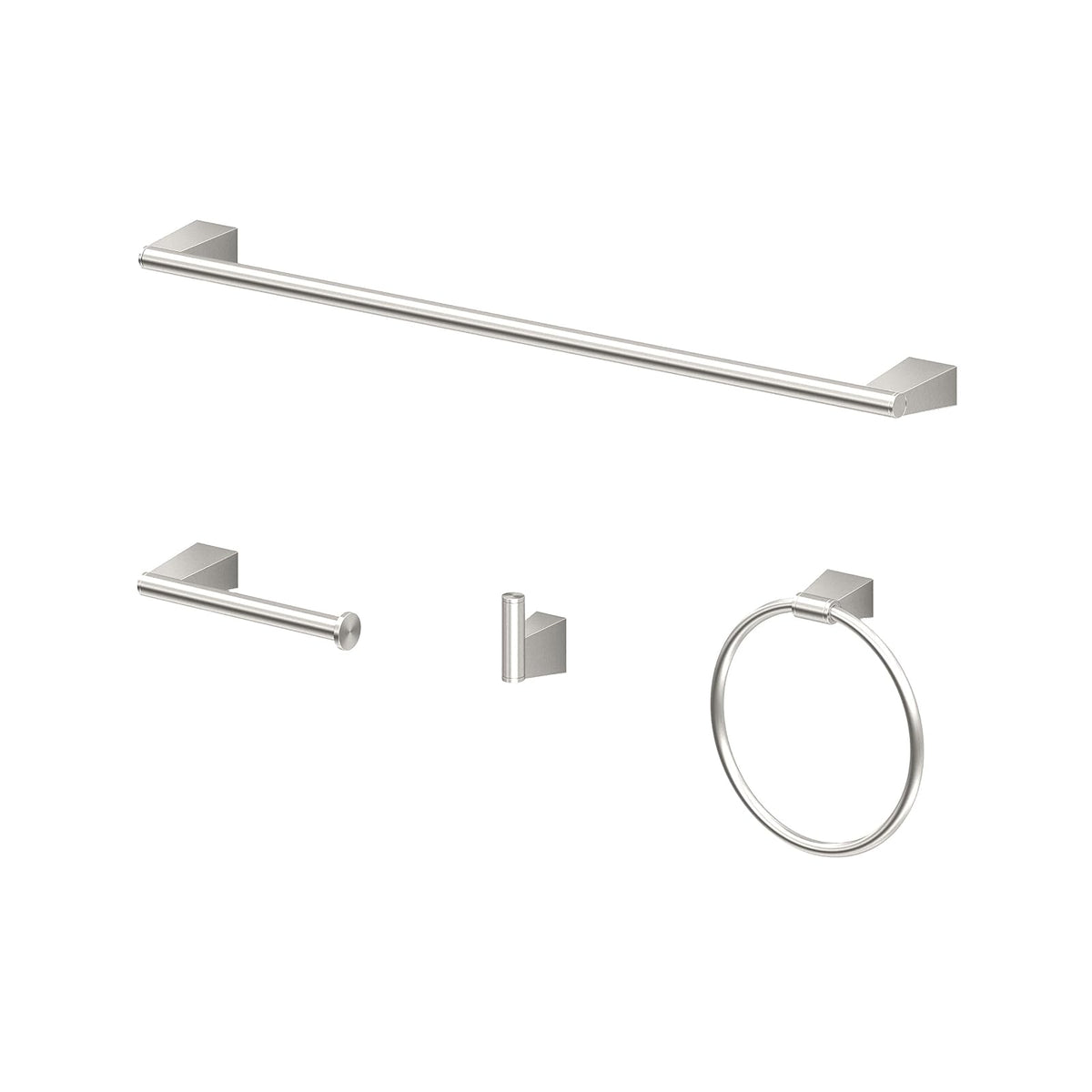 Gatco 4733 Bleu - Soporte para pañuelos (níquel Satinado)