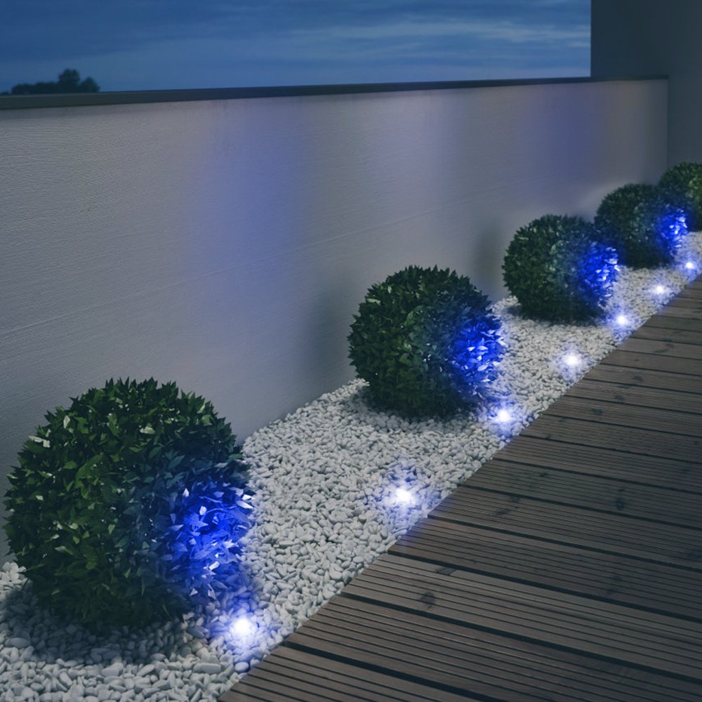 Tecnolite - Foco LED JDR 3 W, Luz Azul, Base E27, No atenuable