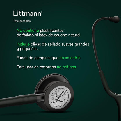 3M Littmann Estetoscopio Classic III, Manguera Color Frambuesa, Acabado Standard, 69 cm (Modelo 5648)