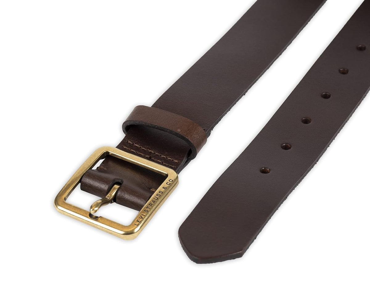 Levi's Casual Square Center Bar Buckle Belt Cinturón Mujer