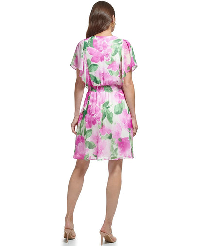 DKNY Vestido Cruzado de imitación Vestido para Mujer
