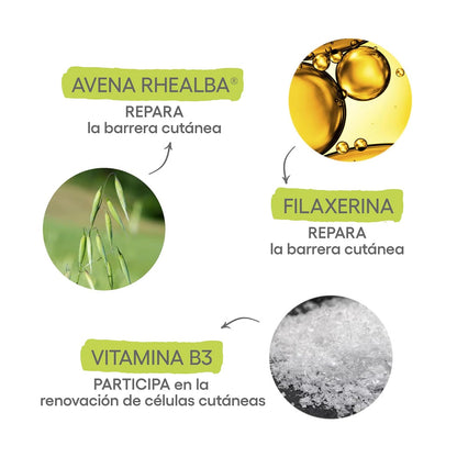 A-Derma Exomega Control Crema Hidratante Emoliente Piel Atópica, 400ml