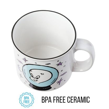 Silver Buffalo Casper The Friendly Ghost - Taza de cerámica, 20 onzas