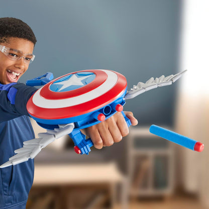 Marvel Studios - Capitán América: Brave New World - NERF - Escudo lanzadardos