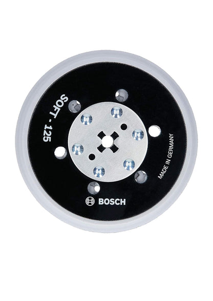 BOSCH RSM5046 5" Almohadilla de lijado de múltiples orificios de gancho y bucle duro - Almohadilla suave - 5"