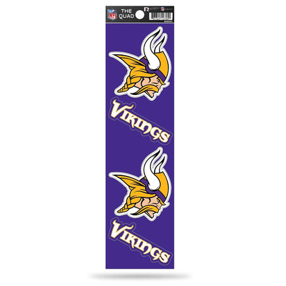 NFL Quad Decal, Negro
