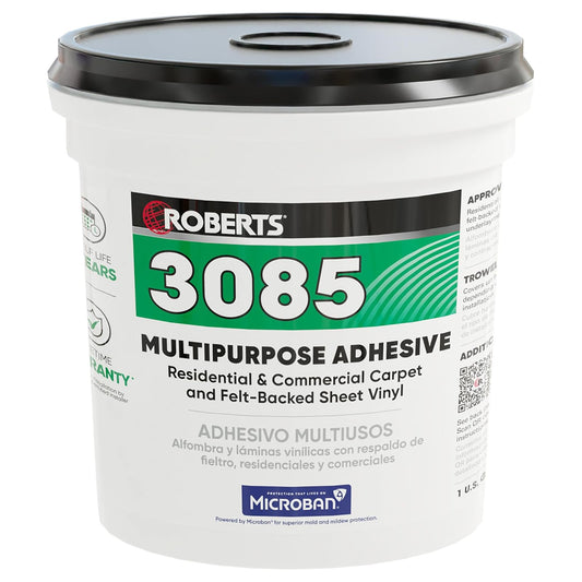 ROBERTS 3085-1 calcomanía de vinilo multiusos para alfombras y fieltro, 1 galón