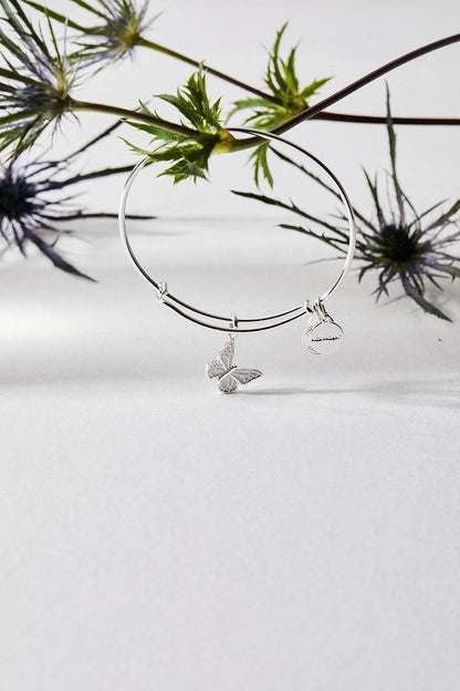 Alex and Ani Butterfly Bracelets