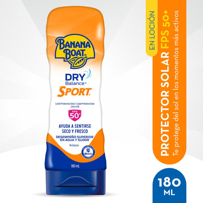 Banana Boat, Protector Solar Dry Balance 50+ FPS 180 ml