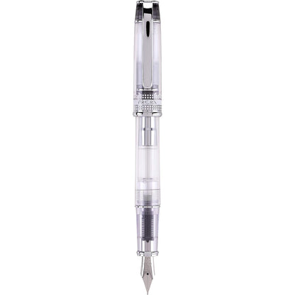 Pilot Prera Pluma Fuente con Sistema de Tinta Líquida - Fino - Negro - Plateado