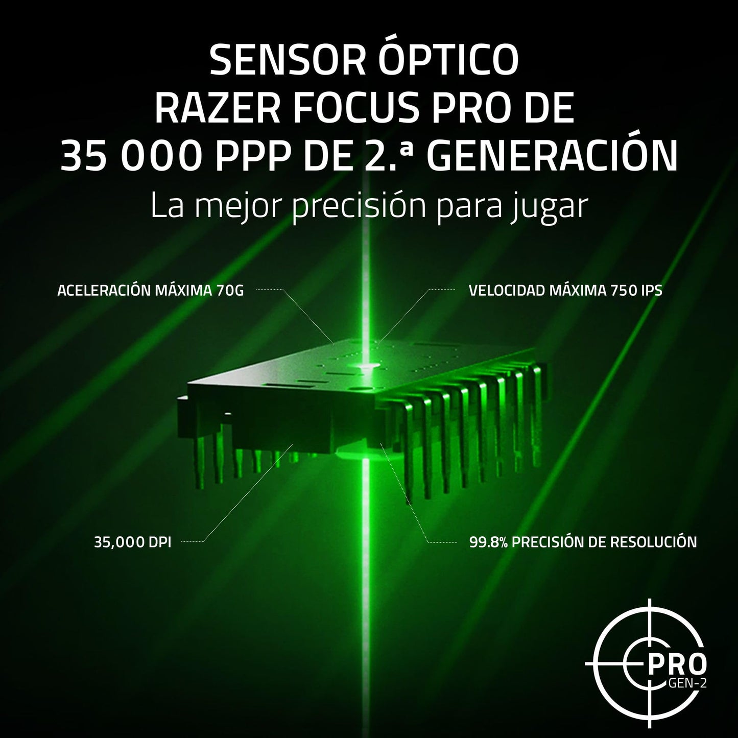 Razer Basilisk V3 35K Ratón ergonómico con Cable para Juegos: Rueda de inclinación HyperScroll - Sensor óptico de 35K dpi Gen 2-13 Controles Personalizables - RGB - interruptores ópticos Gen 3