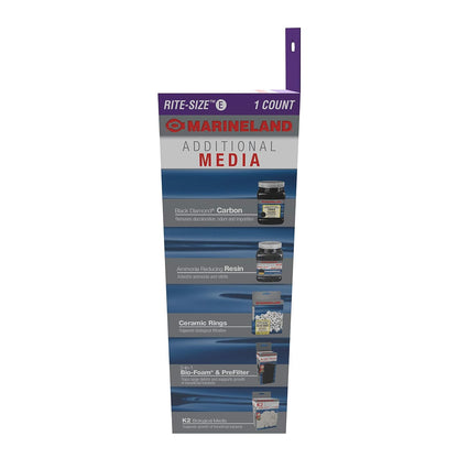 MarineLand - Filtro Micron para Emperor Pro 450, Agua cristalina, Rite-Size E