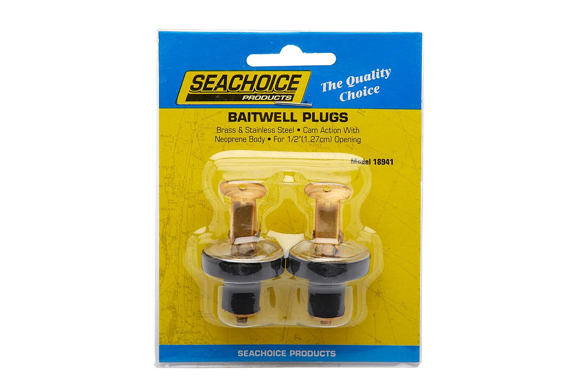 SEACHOICE Enchufe Baitwell de 1,27 cm