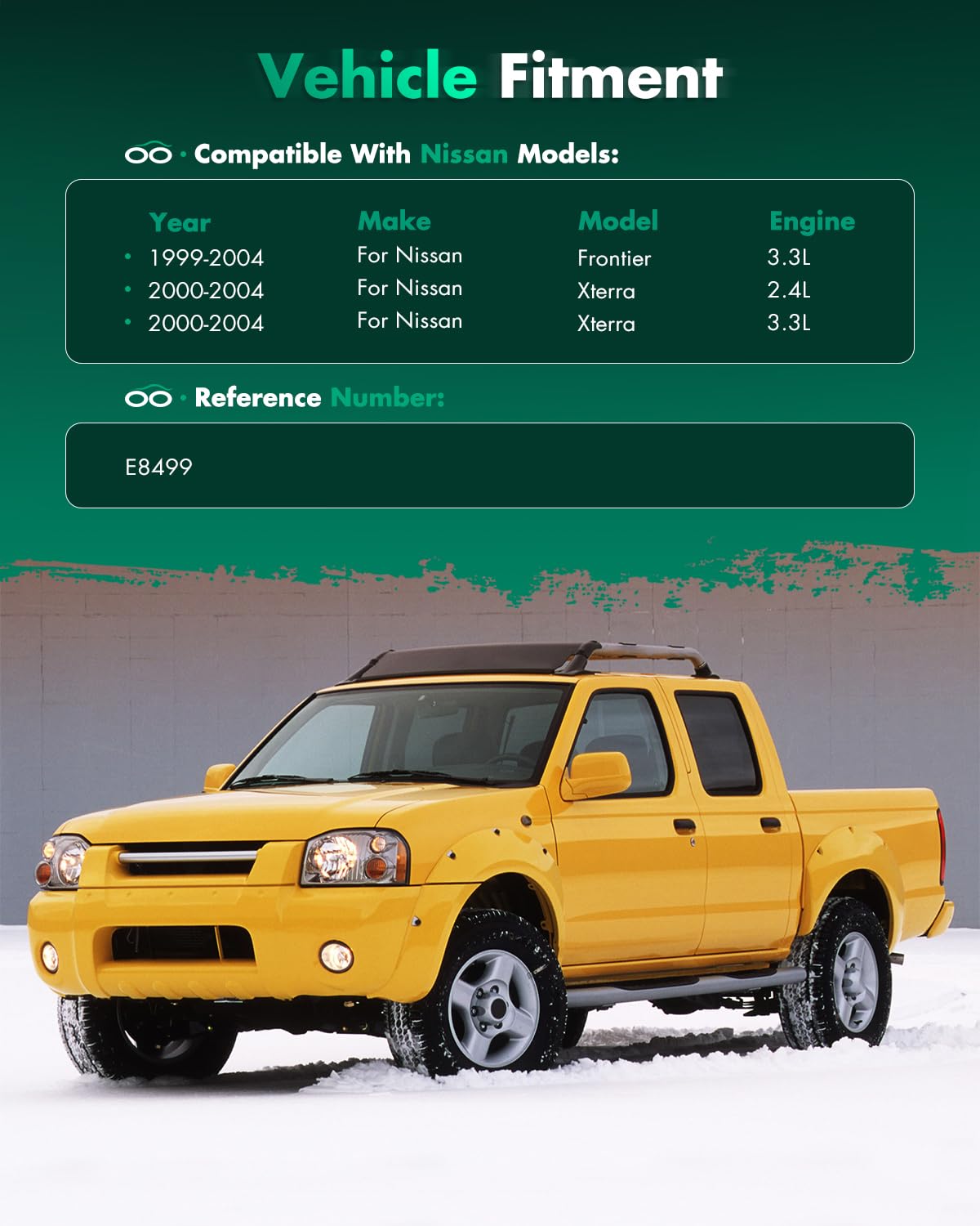 SCITOO - Bomba de combustible eléctrica de alto rendimiento para NISSAN Frontier 3.3L