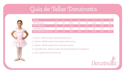 DANZINATTA Ballet Leotardo Niñas