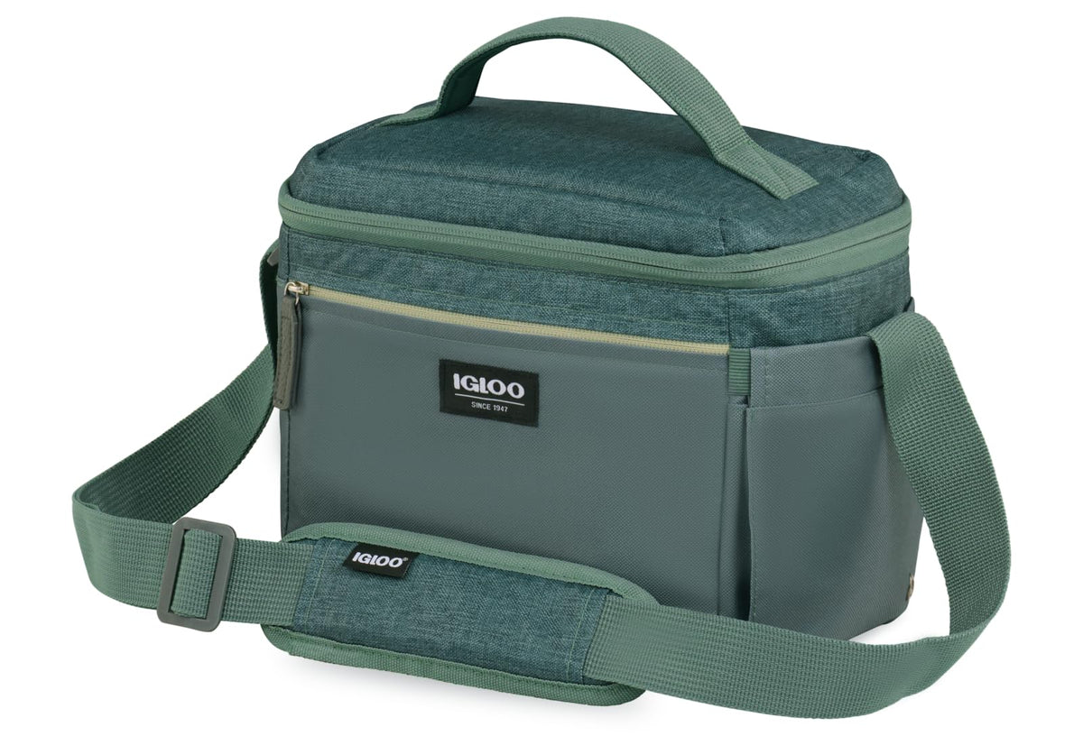 Igloo - Bolsa de Almuerzo Suave para Uso Diario, 12 latas, portátil, Ligera, Fiambrera aislada, Bolsa enfriadora de Lados Suaves