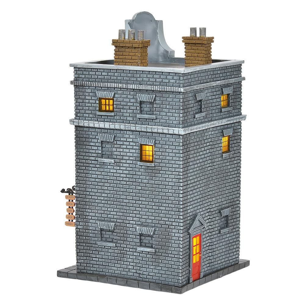 Department 56 Harry Potter Village Weasleys' Wizard Wheezes Lit Building, 8.11 Pulgadas, Multicolor