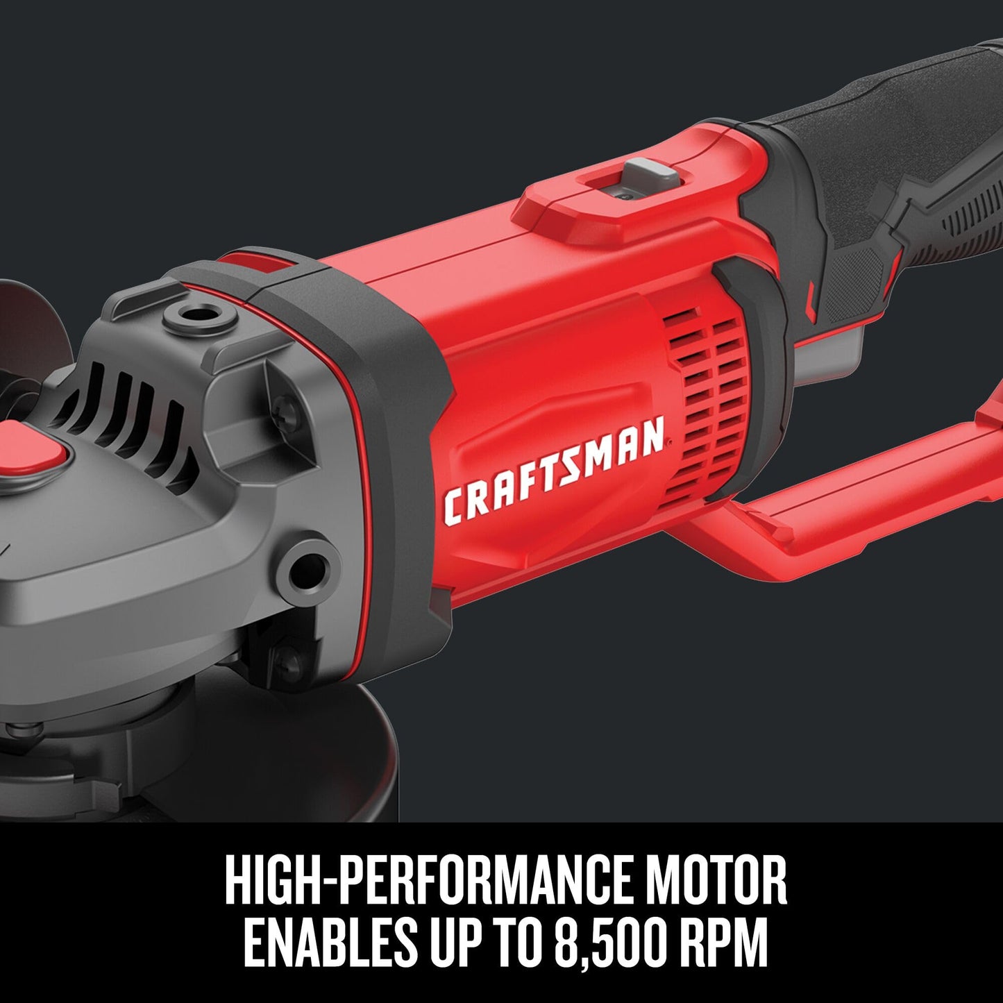CRAFTSMAN Esmeriladora Angular de 4-1/2 Pulgadas 20V Inalámbrica sin Bateria Inluida CMCG400B