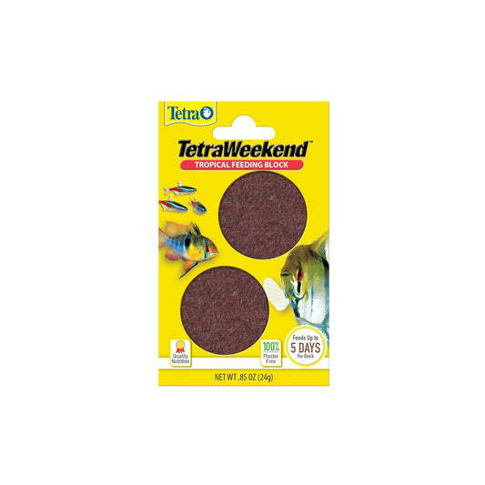 Tetra Tetraweekend Alimento de Gel en Bloque para Peces de Agua Dulce 24 Gramos